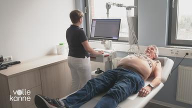 Patient in Untersuchungsraum