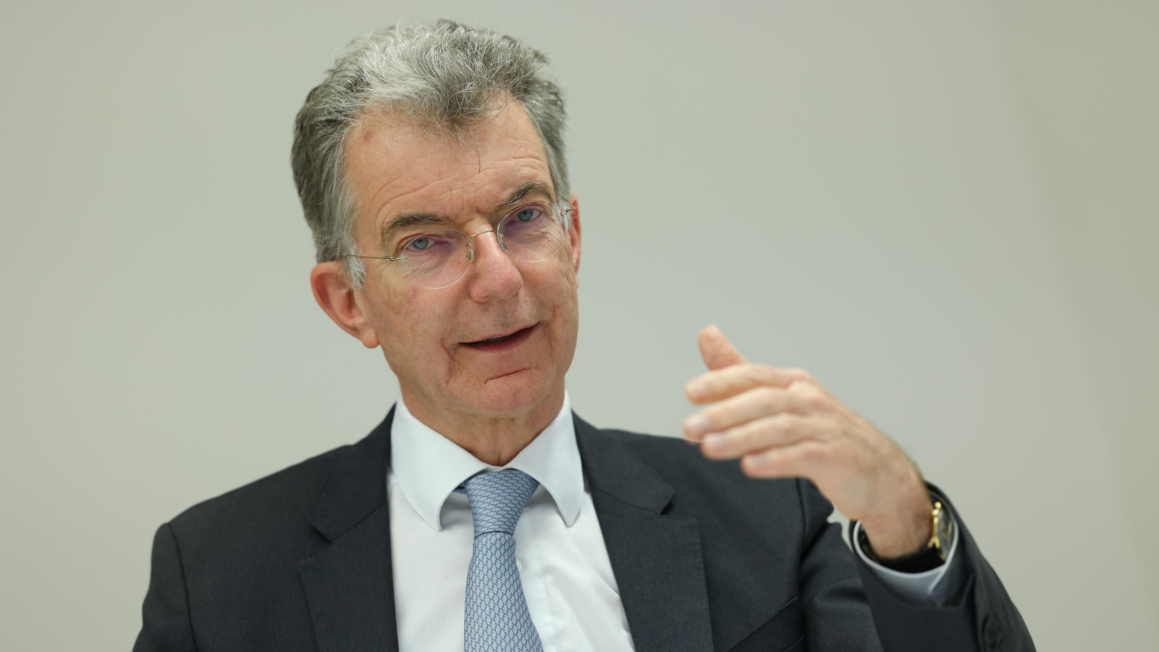 Christoph Heusgen spricht über den Krieg in der Ukraine.