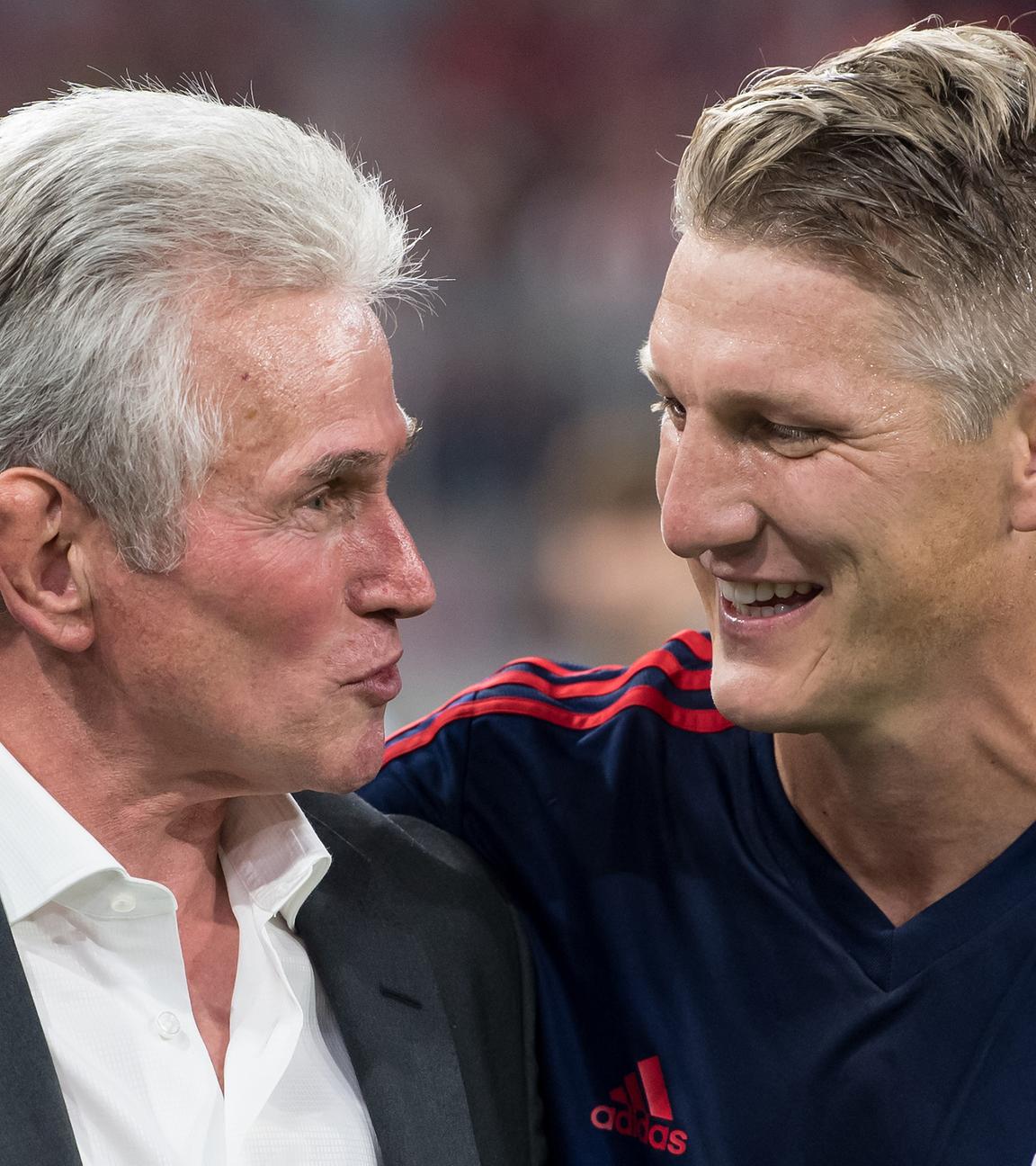 Jupp Heynckes und Bastian Schweinsteiger
