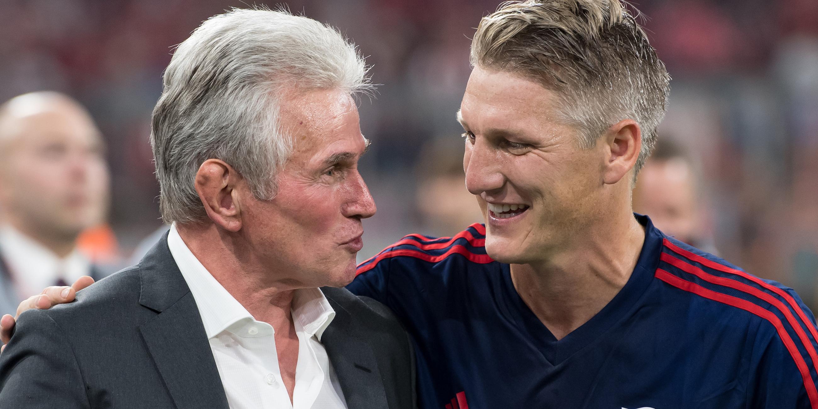 Jupp Heynckes und Bastian Schweinsteiger
