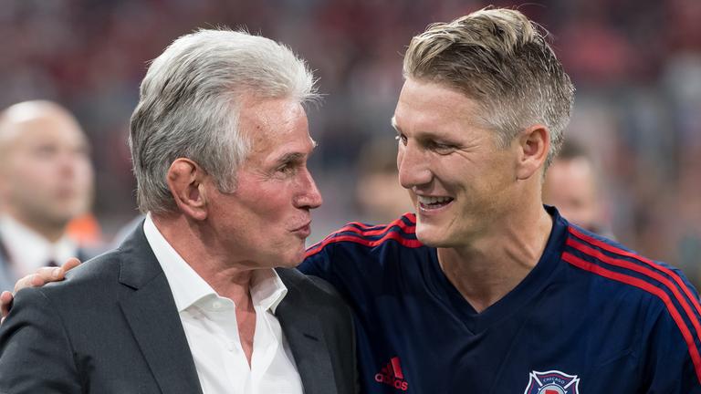 Jupp Heynckes und Bastian Schweinsteiger