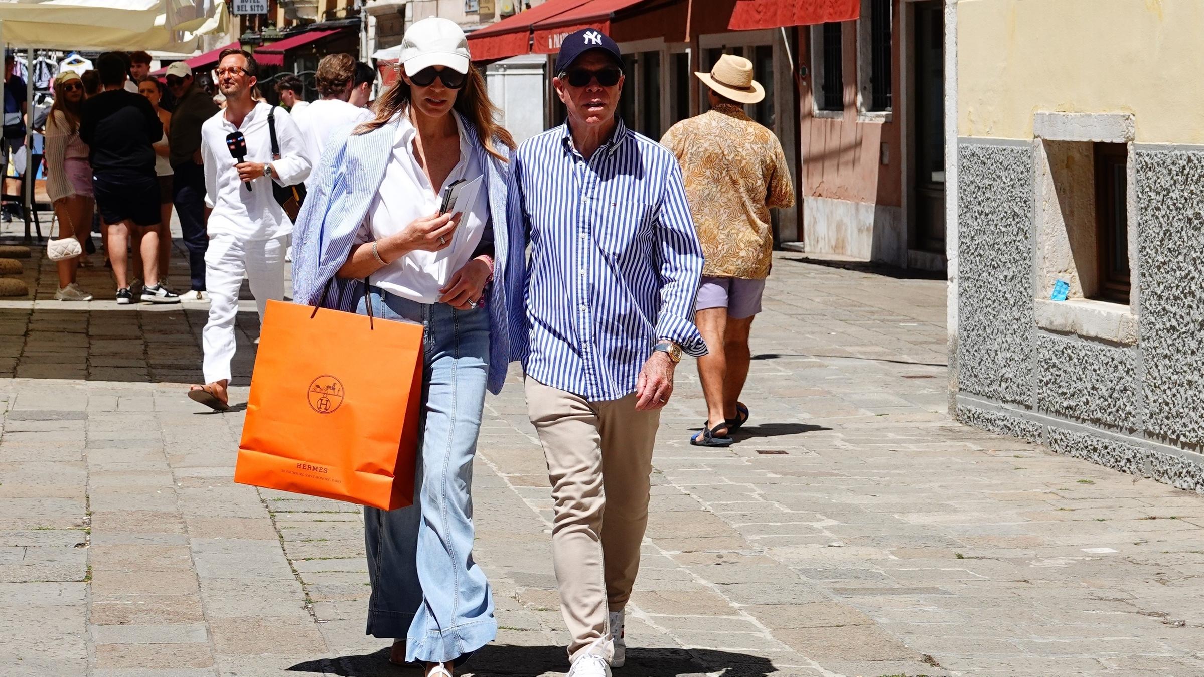 TTommy Hilfiger und seine Frau in Venedig