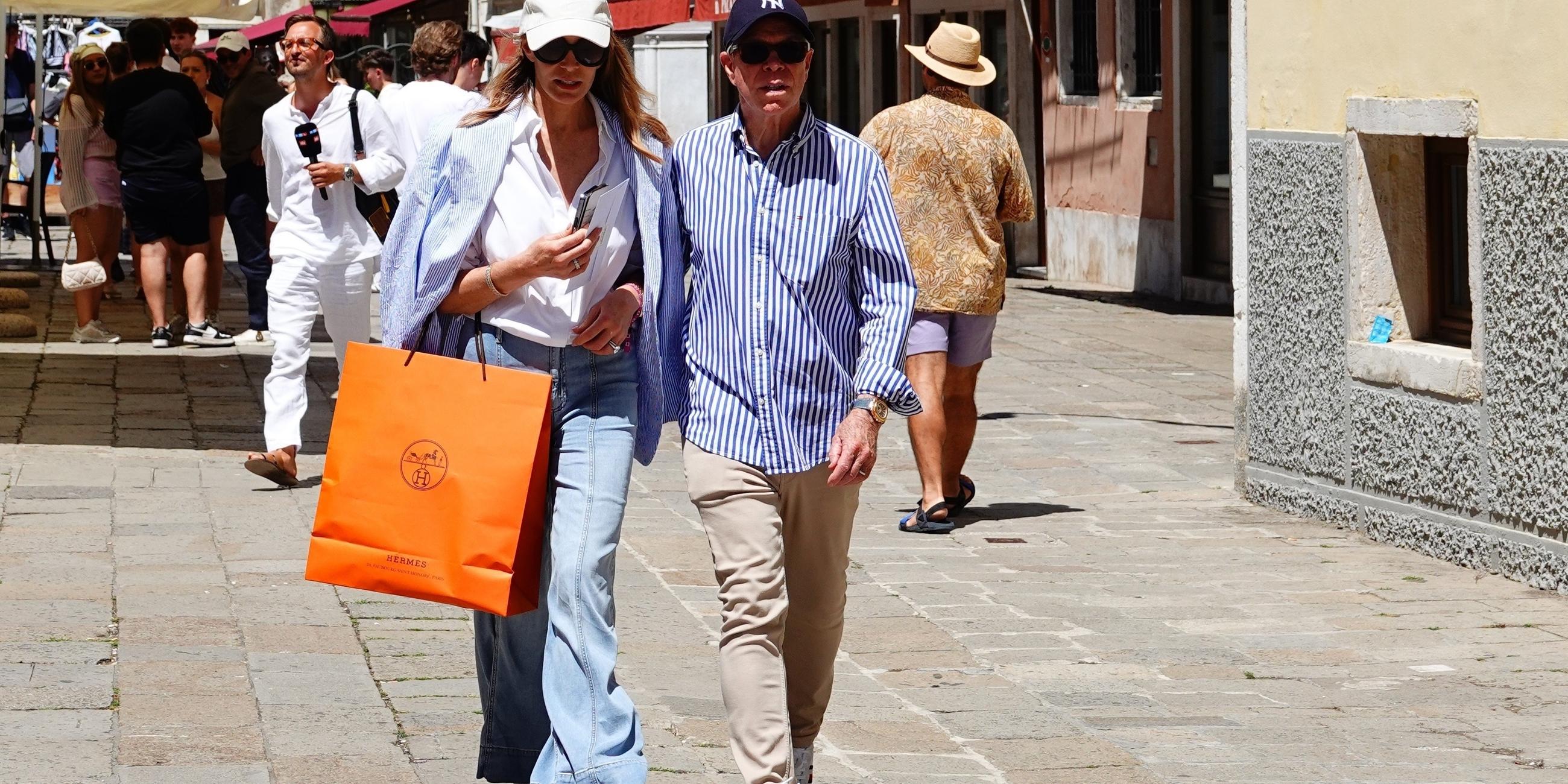 TTommy Hilfiger und seine Frau in Venedig