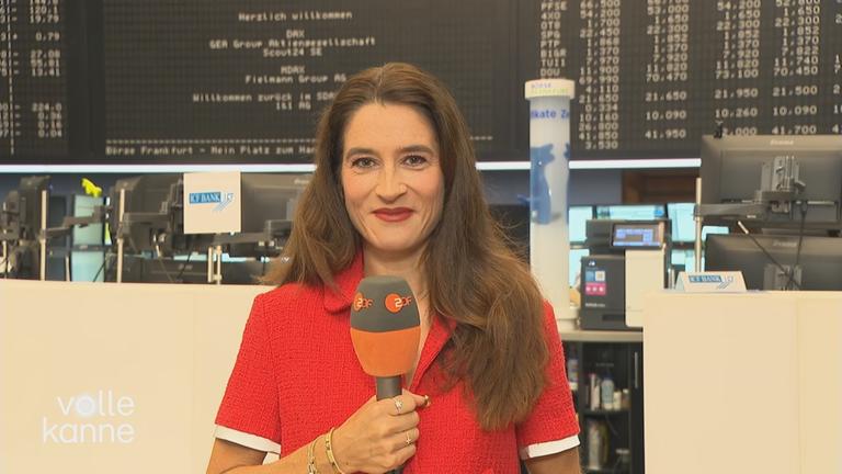 Sina Mainitz zugeschaltet aus der Frankfurter Börse