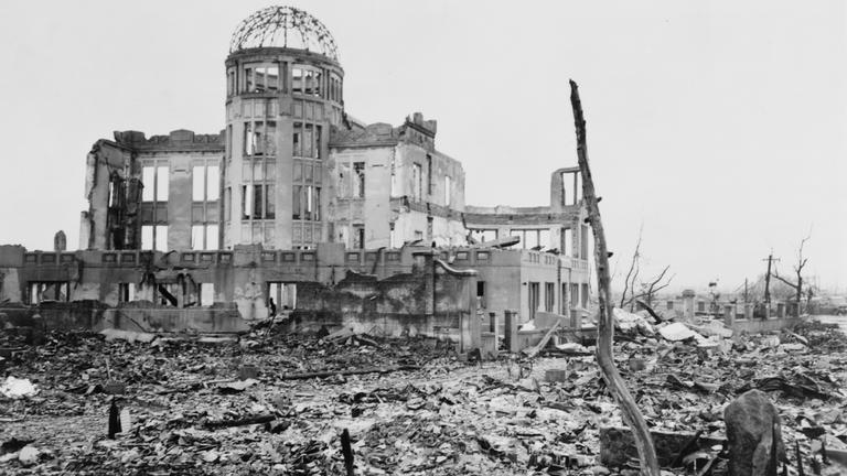 Hiroshima nach dem Atombombenabwurf, Archivbild