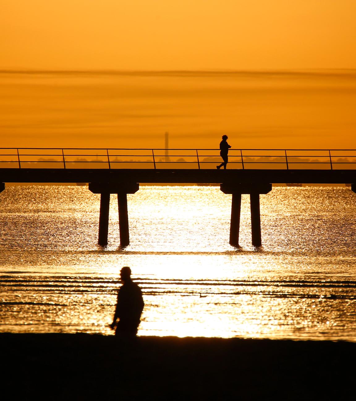 Extreme Hitze in Melbourne