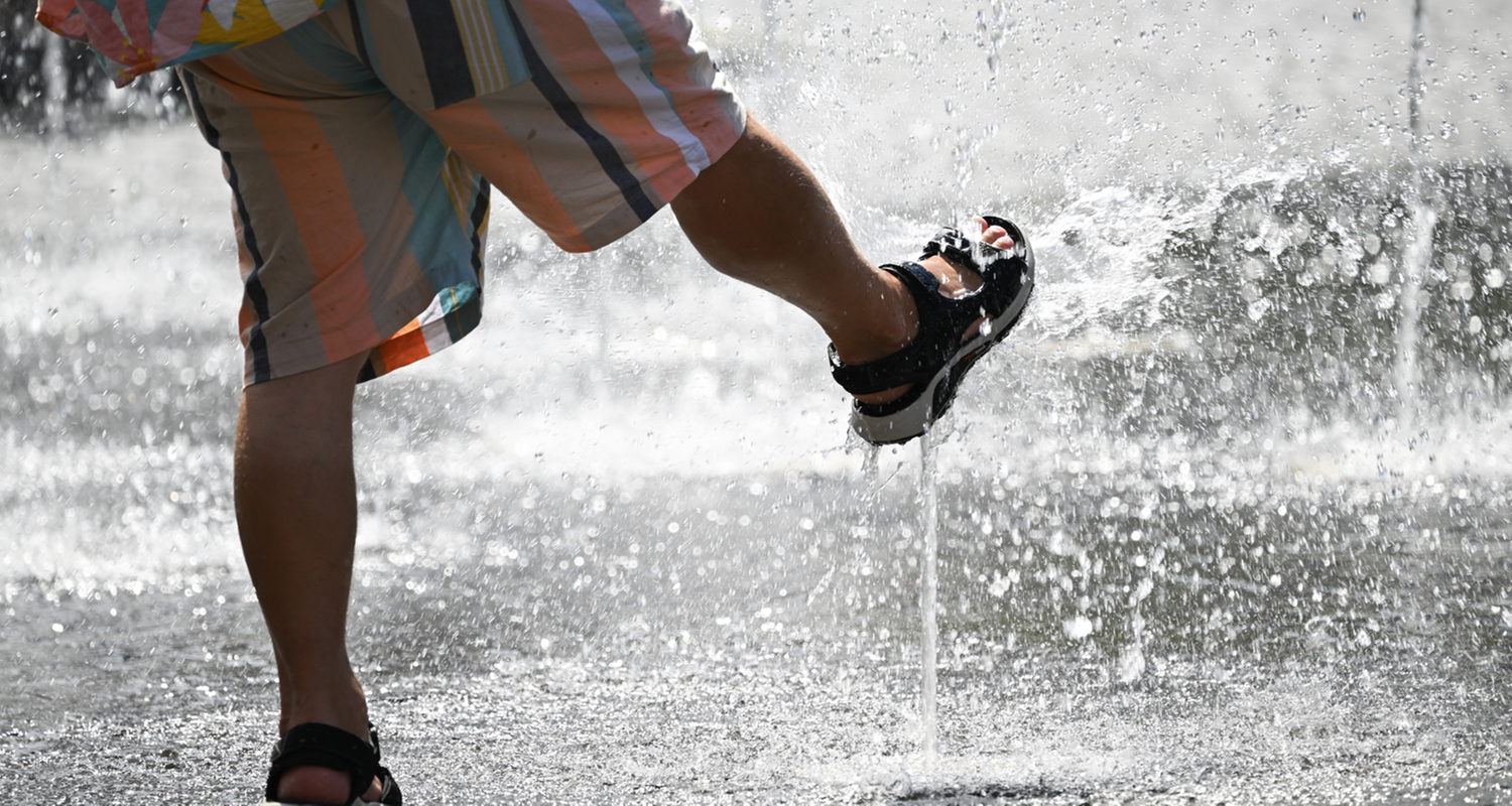Warnung vor extremer Hitze und Unwettern