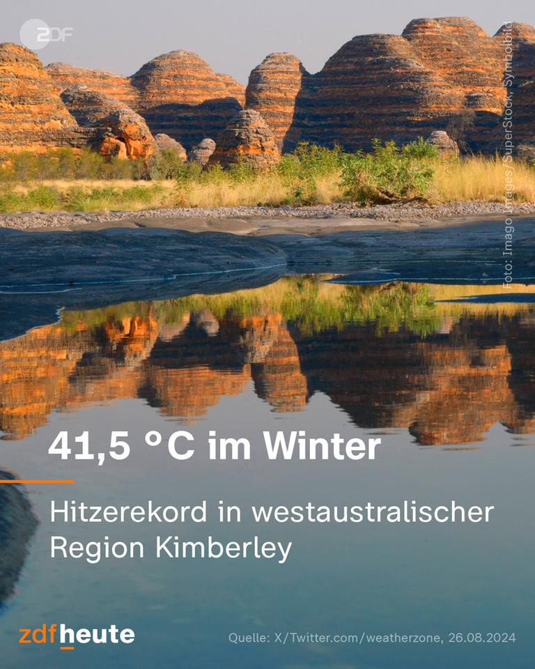 Hitzerekord in Westaustralien