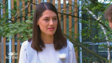 Christa Orben am "Volle Kann"-Themenpult 