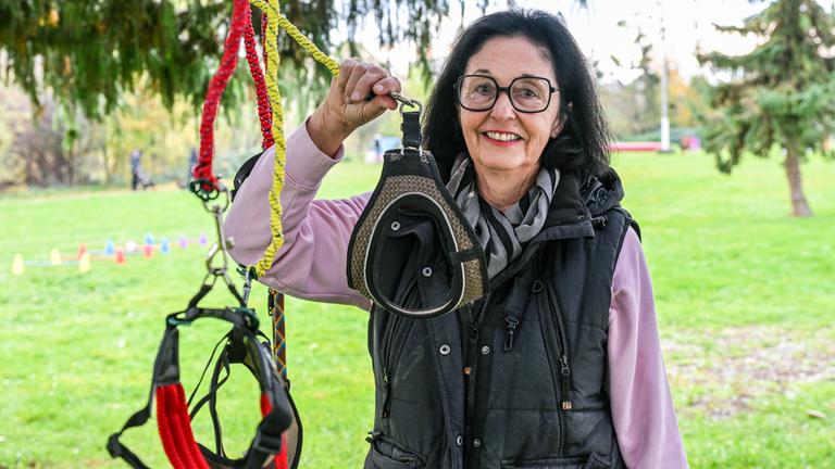 Hobby-Dogging-Lehrerin Barbara Gerlinger