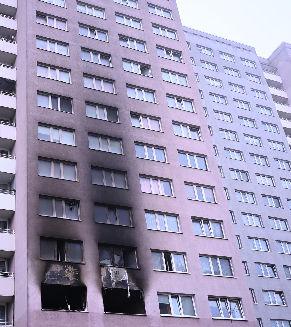 Nach Hochhausbrand in Berlin