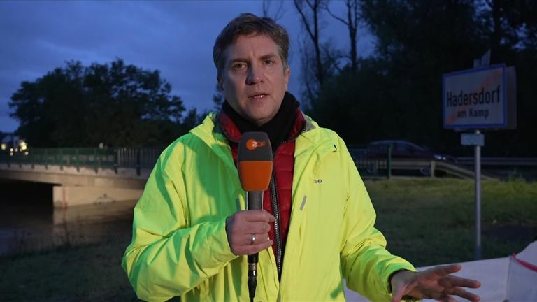 Hadersdorf: "Gesunkener Pegel" am Kamp