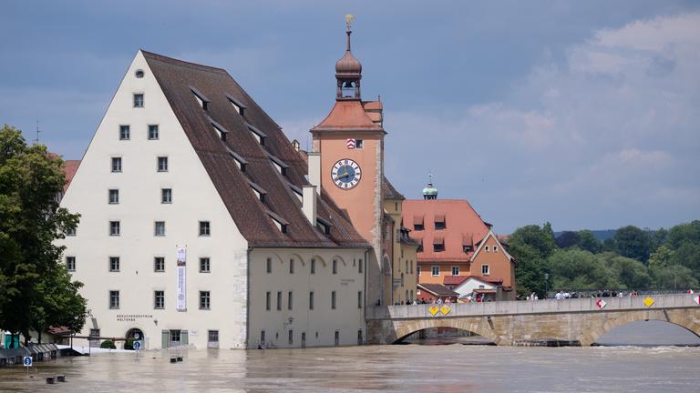 Überflutung in Regensburg