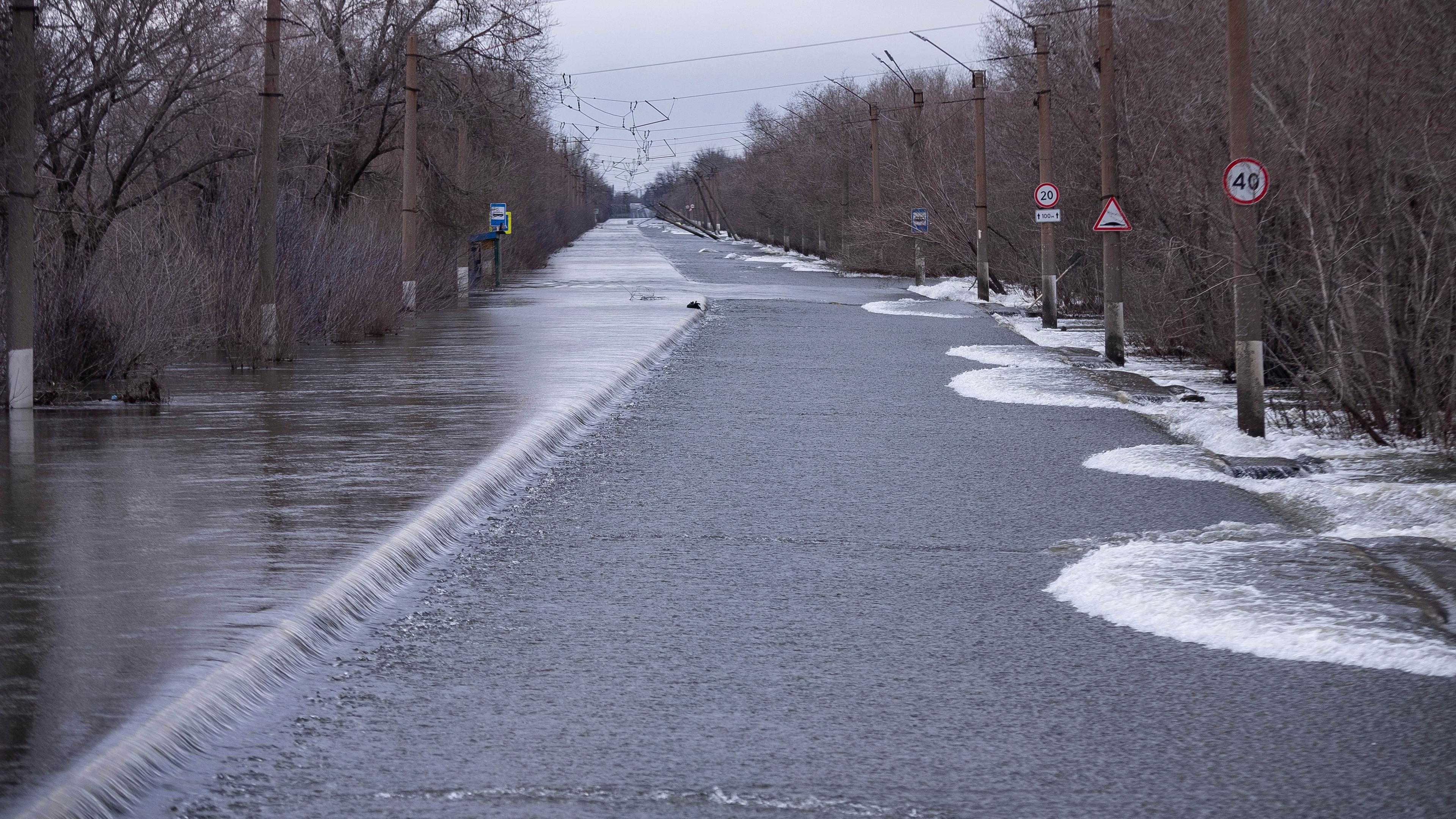 Hochwasser in Russland