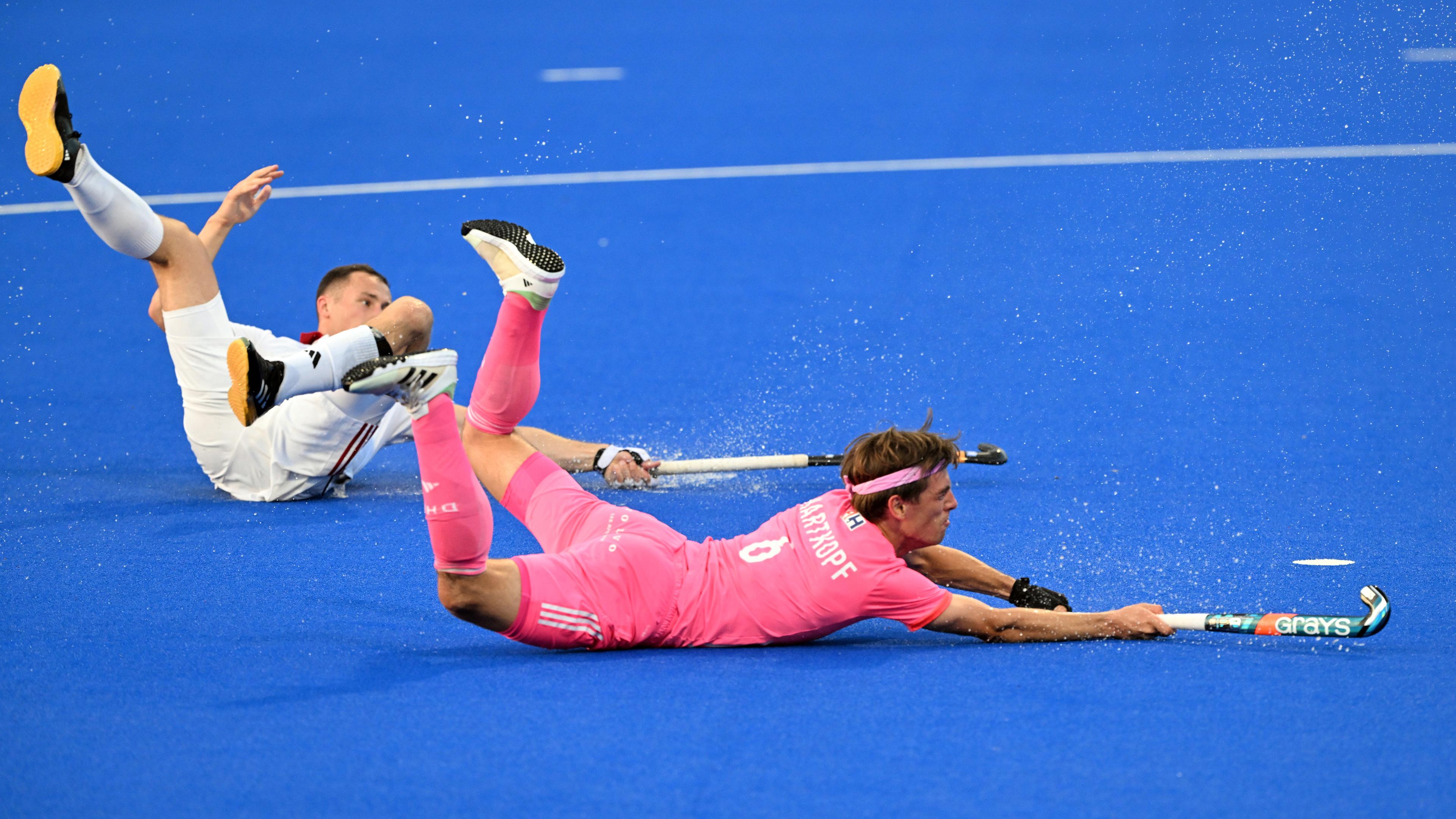 Hockey: Deutschland gegen Polen - Raphael Hartkopf (M)