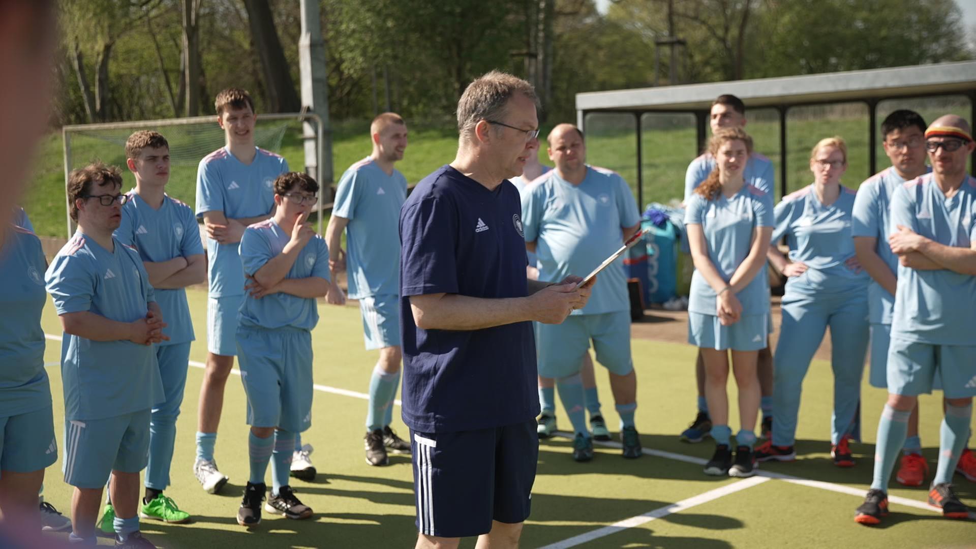 Hockey, Lehrgang für geistig Beeinträchtigte, Specials