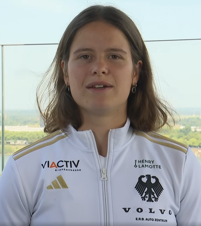 Linnea Weidemann, Kapitänin des deutschen Hockey-Frauenteams