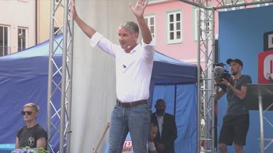 Björn Höcke auf Sommerfest in Sömmerda