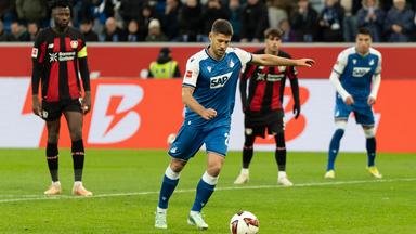 Andrej Kramaric trifft zum 1:0 für Hoffenheim.