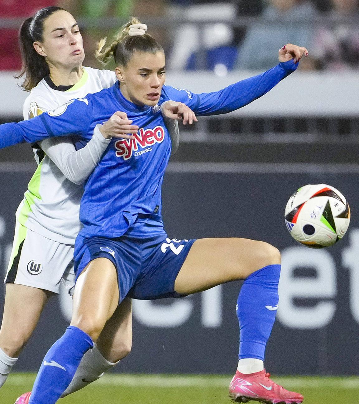 Caitlin Dijkstra (Wolfsburg, 3), Selina Cerci (TSG, 29)