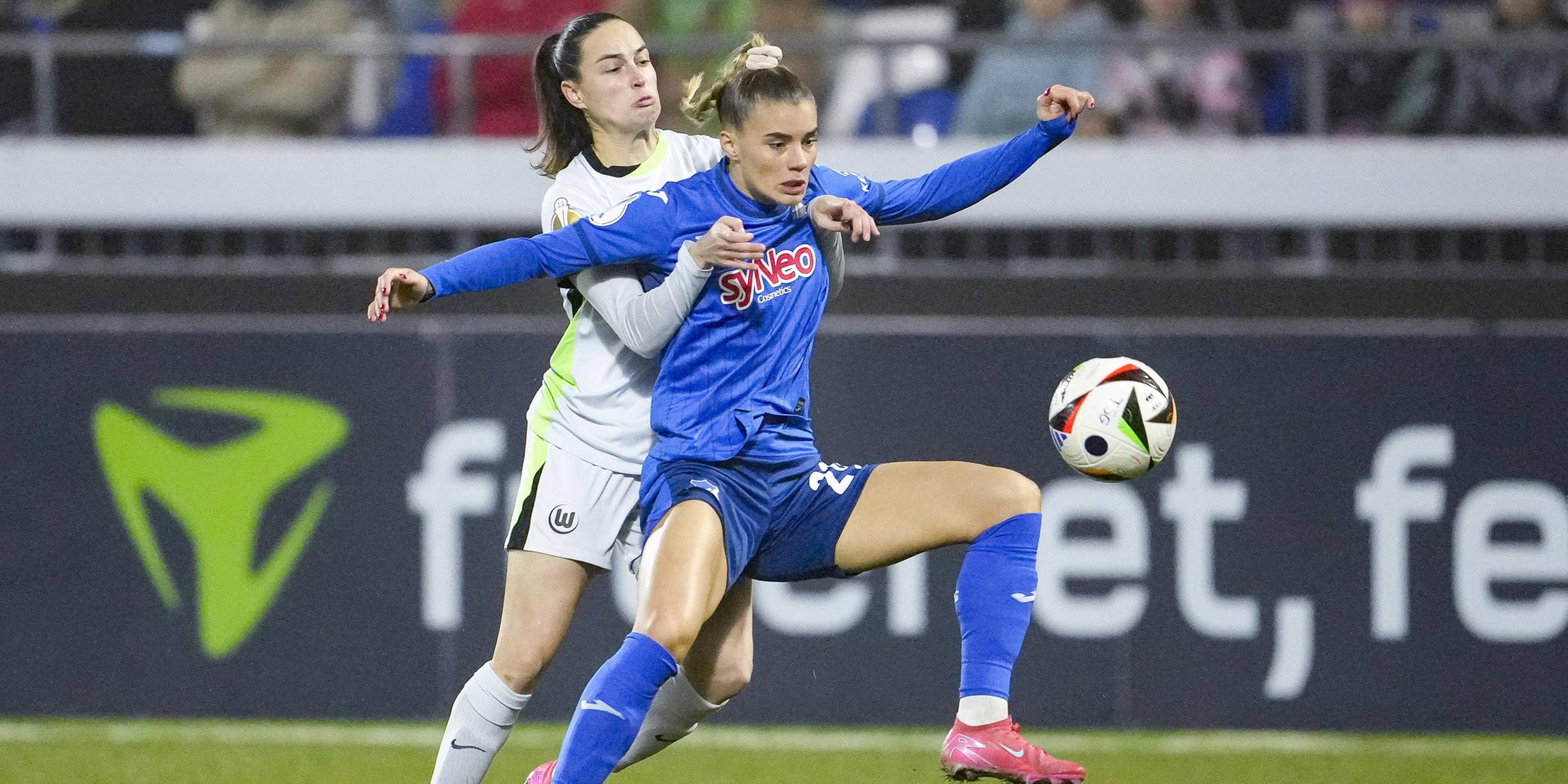 Caitlin Dijkstra (Wolfsburg, 3), Selina Cerci (TSG, 29)