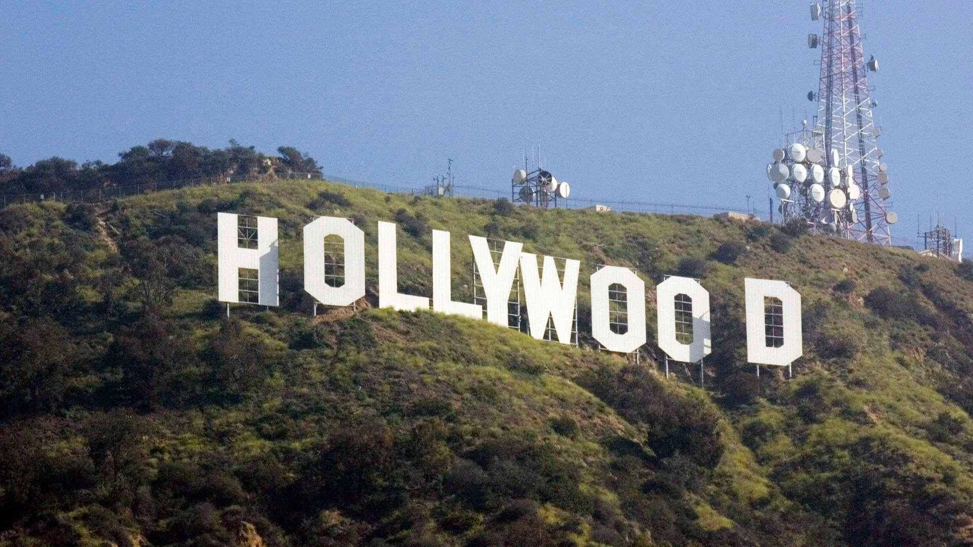 Hollywood-Schriftzug in Los Angeles, USA