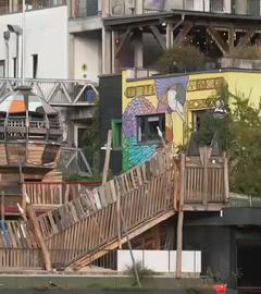 Damals ein Techno-Club, heute ein bleibendes Symbol für ein alternatives Lebenskonzept in Berlin: der Holzmarkt. Eine Location, die mitten in der Hauptstadt um das Bestehen kämpft.