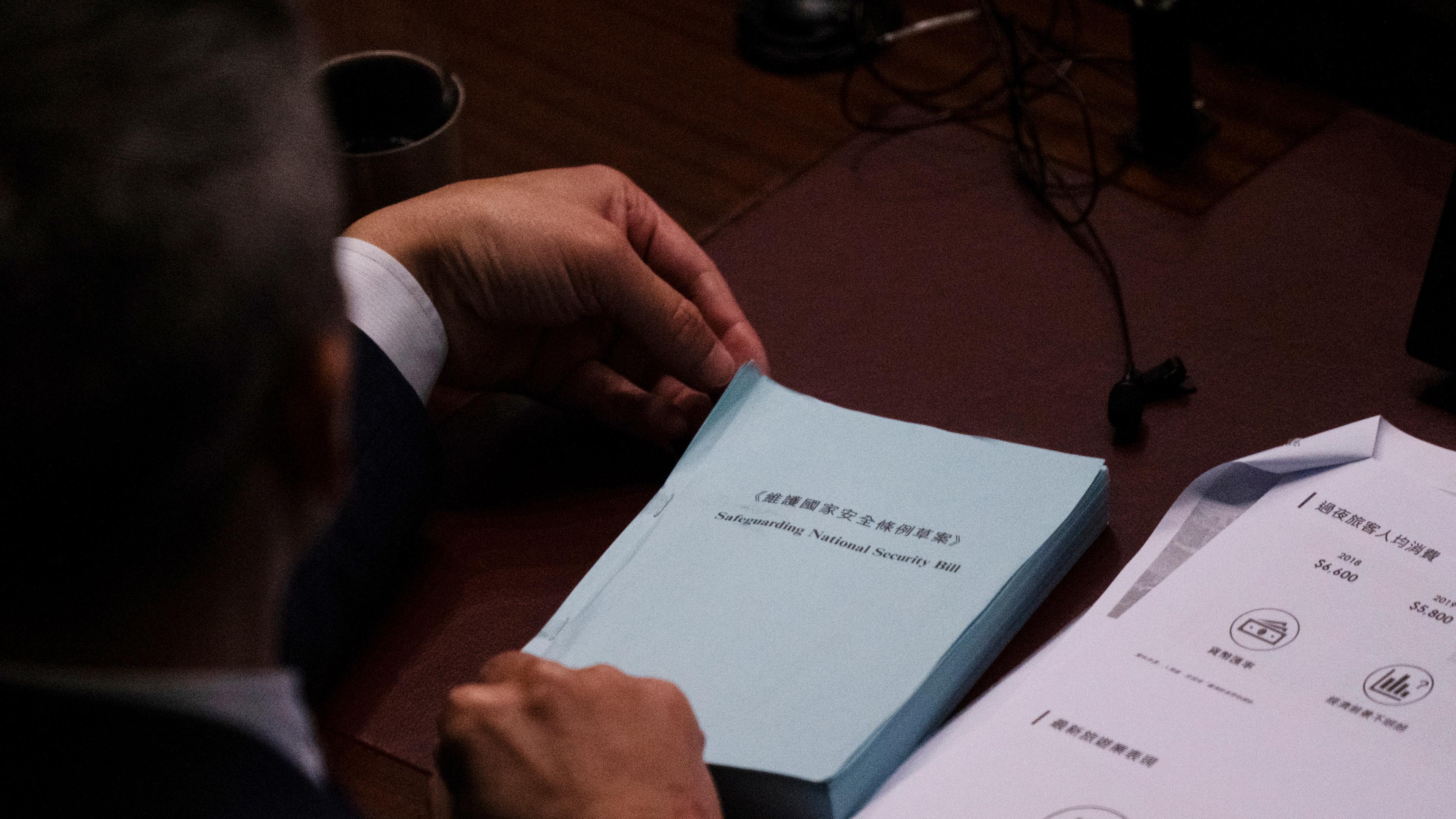 Hongkong Sicherheitsgesetz
