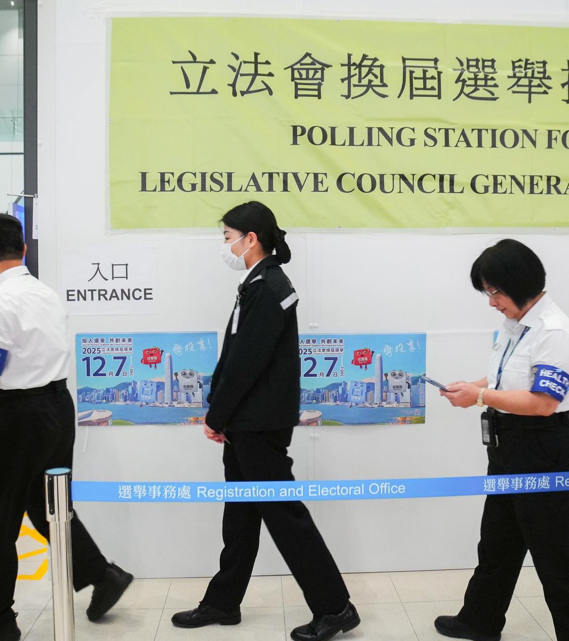 Hongkong wählt neuen Legislativrat