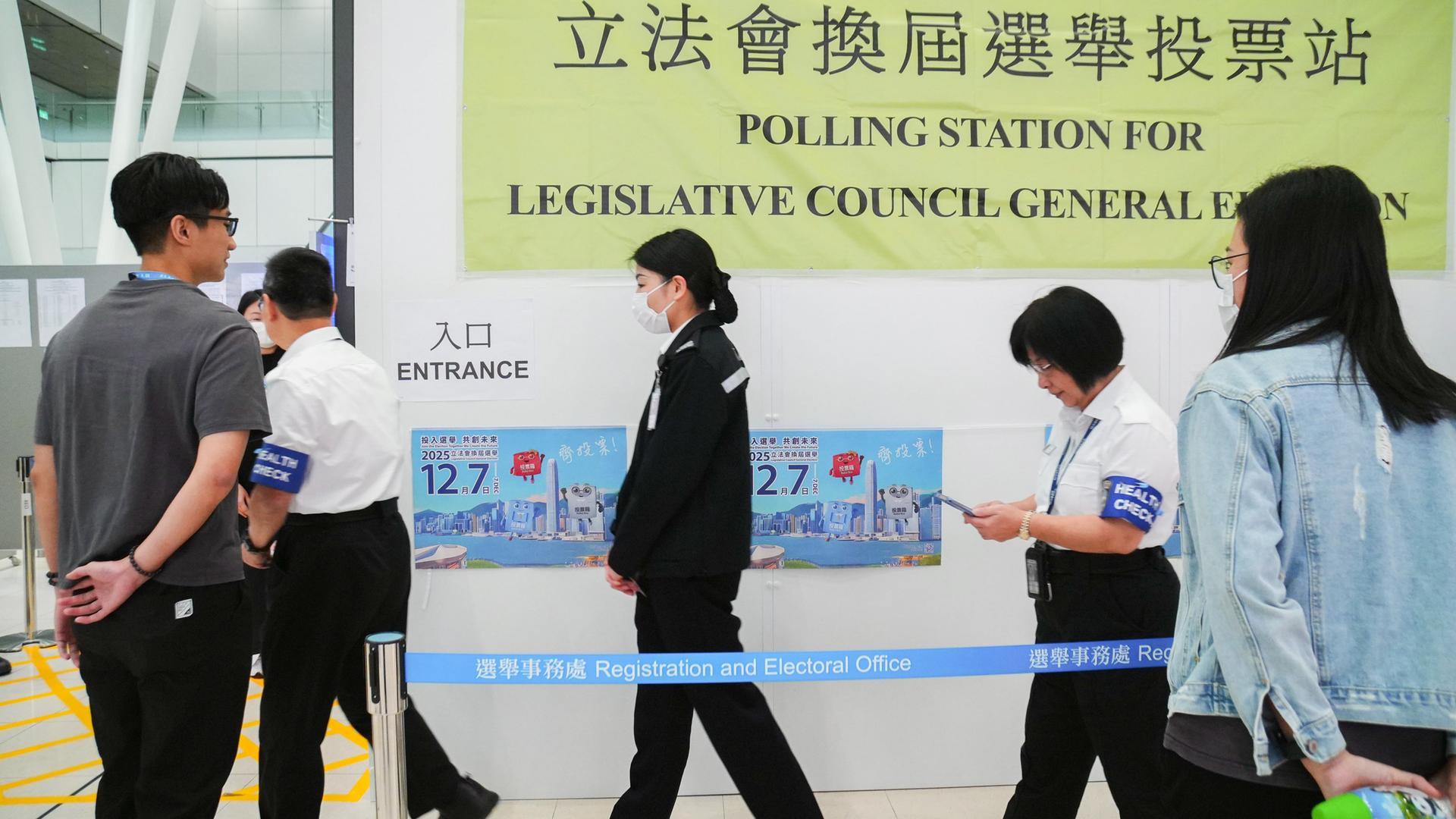 Hongkong wählt neuen Legislativrat