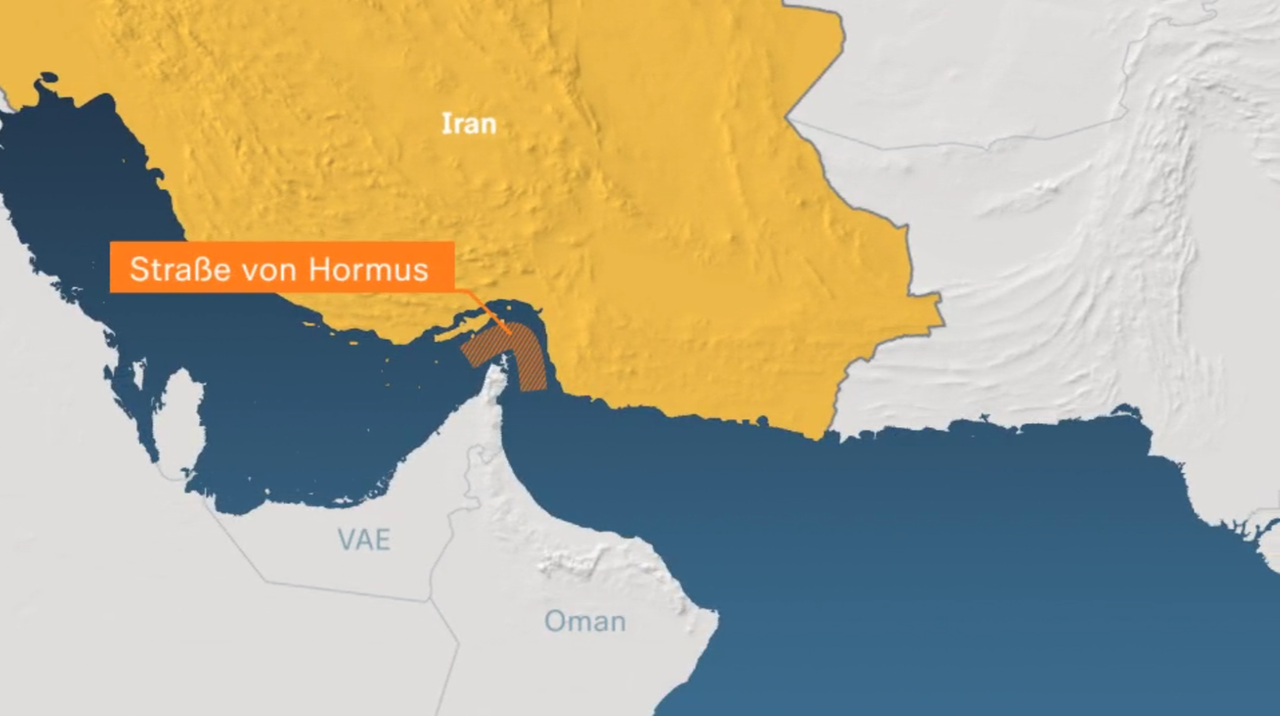 Krieg in Iran: Grafikvideo zur Straße von Hormus