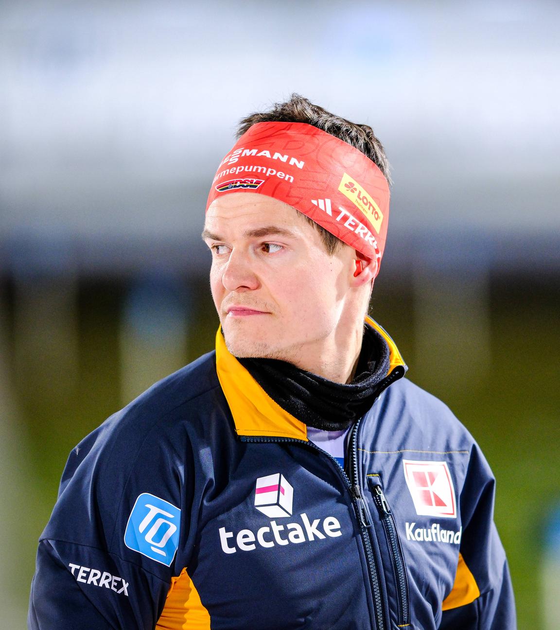 Philipp Horn (Deutschland) stand beim BMW IBU Biathlon-Weltcup bereit. 