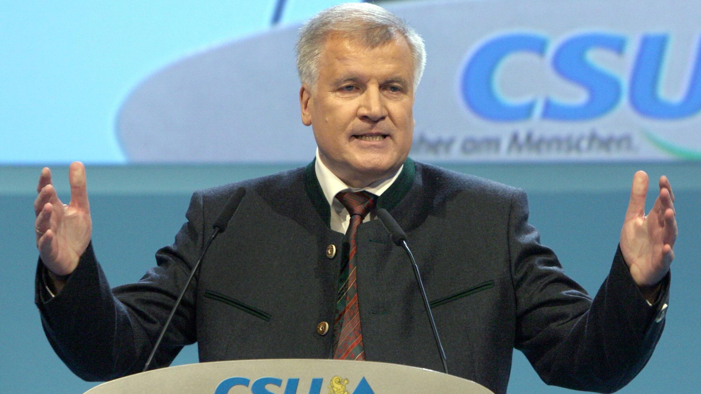Horst Seehofer bei Aschermittwoch 2009