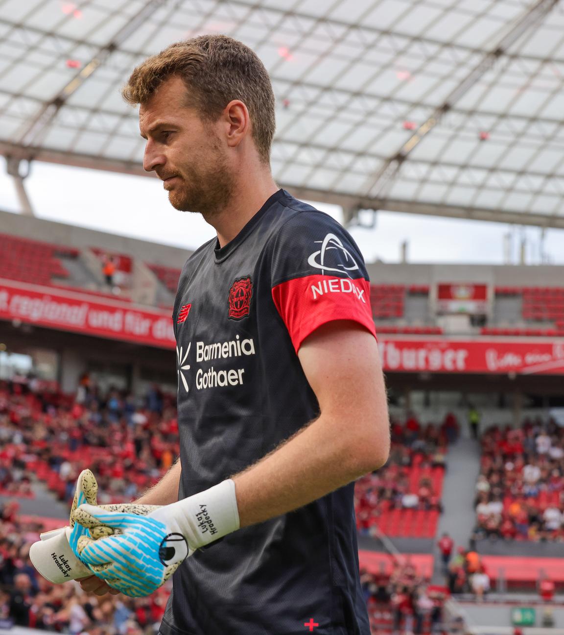 Ex-Torhüter der Leverkusener Lukas Hradecky