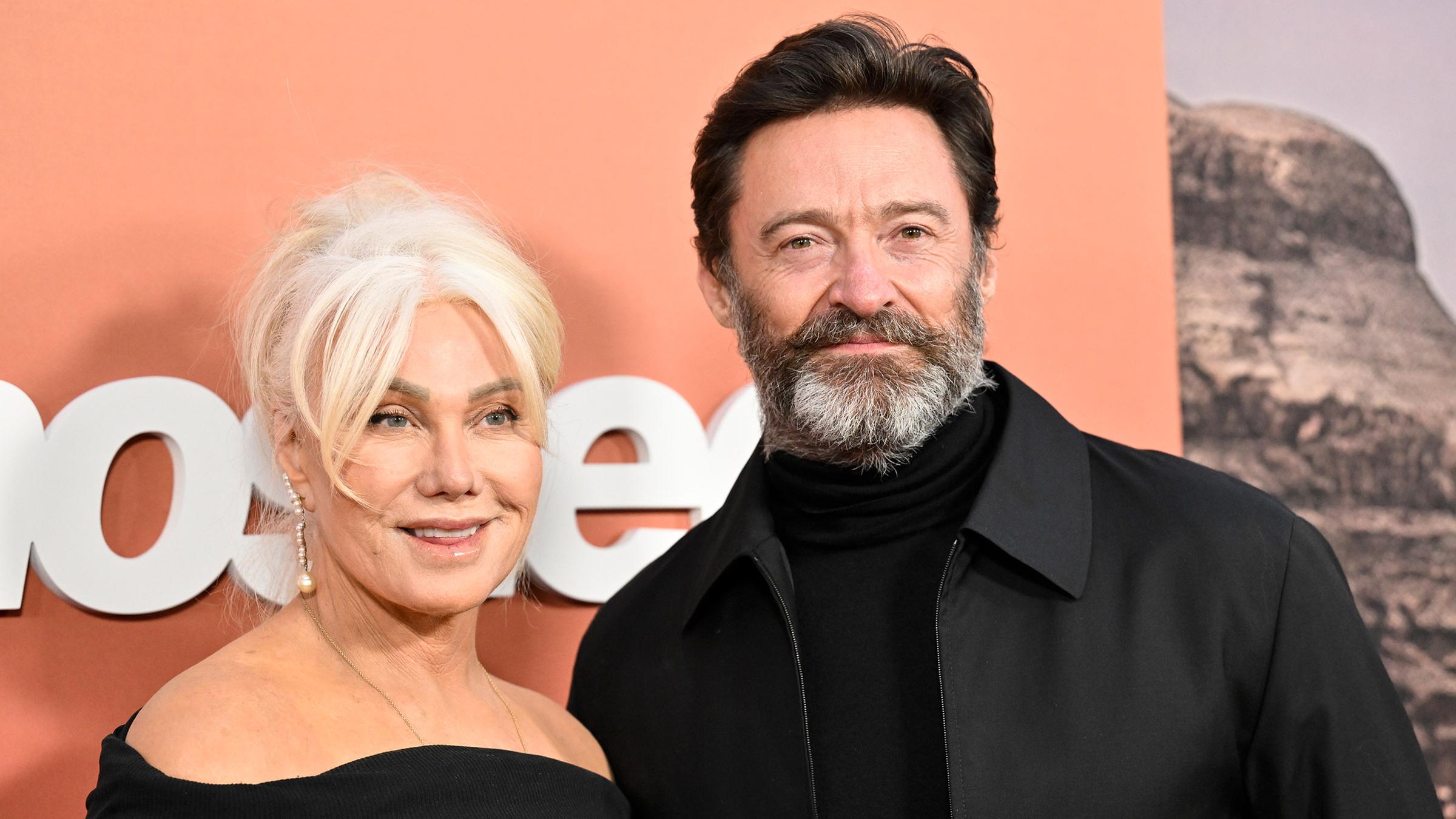 Schauspieler Hugh Jackman und seine Ex-Frau Deborra-Lee Furness.