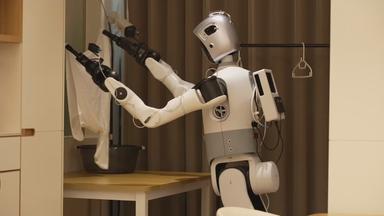 Humanoide Roboter sollen im Haushalt unterstützen.