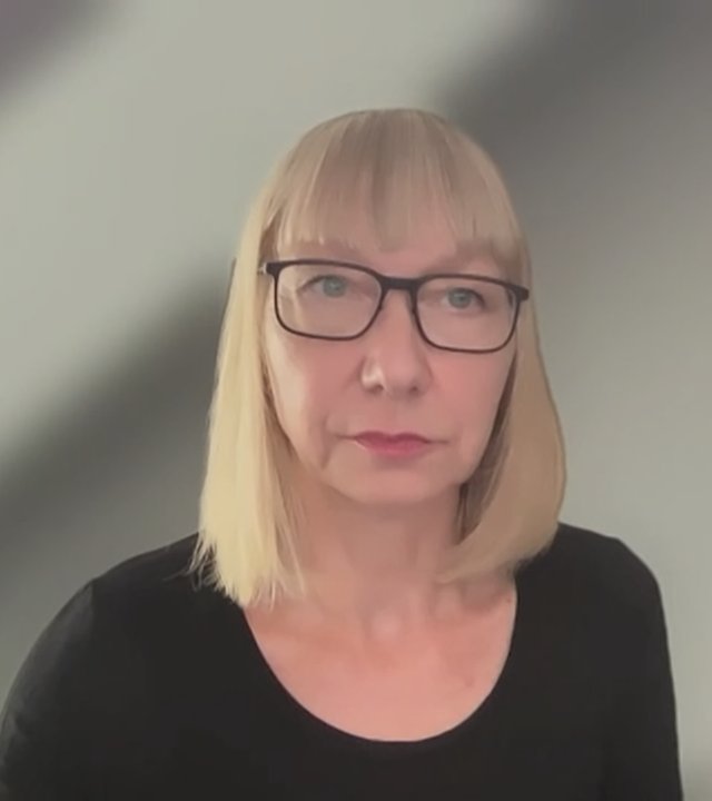 Prof. Sabine Pfeiffer zugeschaltet ins Studio.