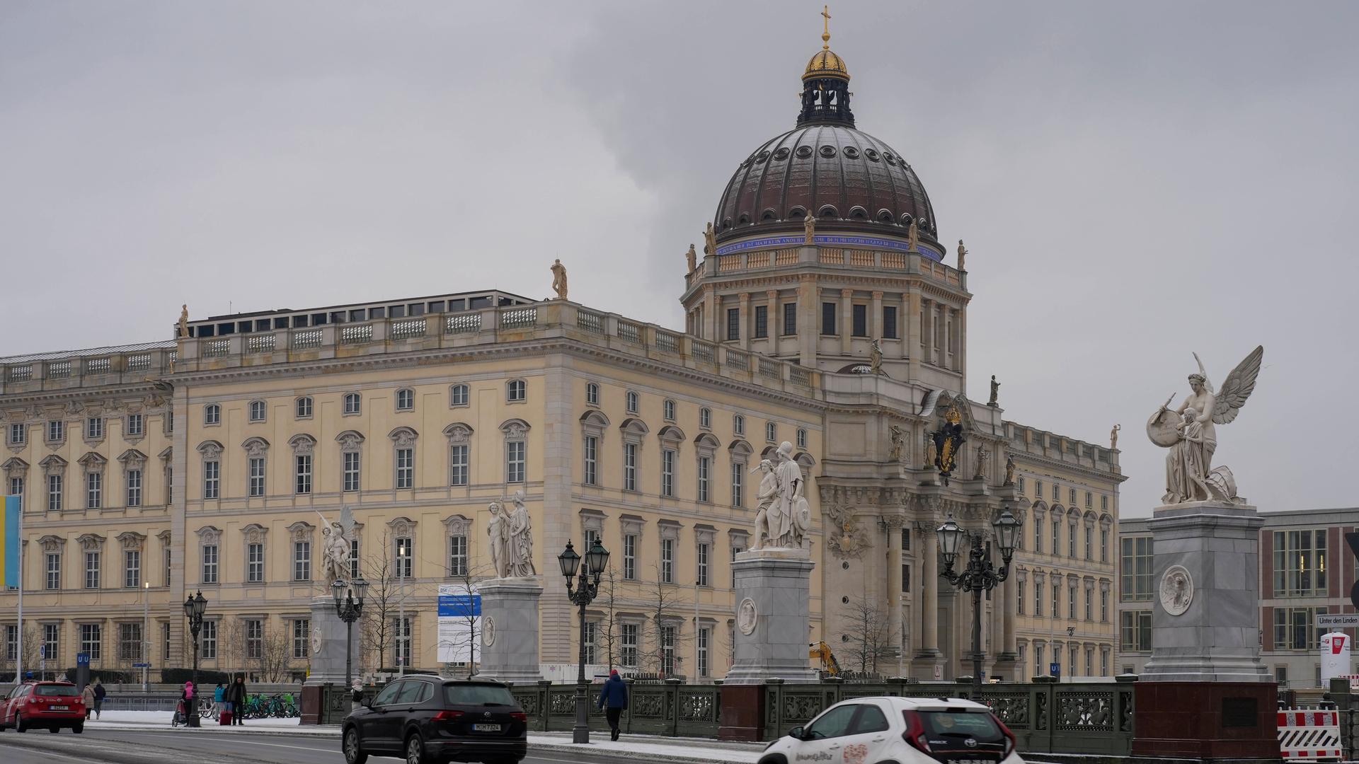 Das Humboldt-Forum auf dem Schlossplatz in Berlin-Mitte am 27.01.2026.
