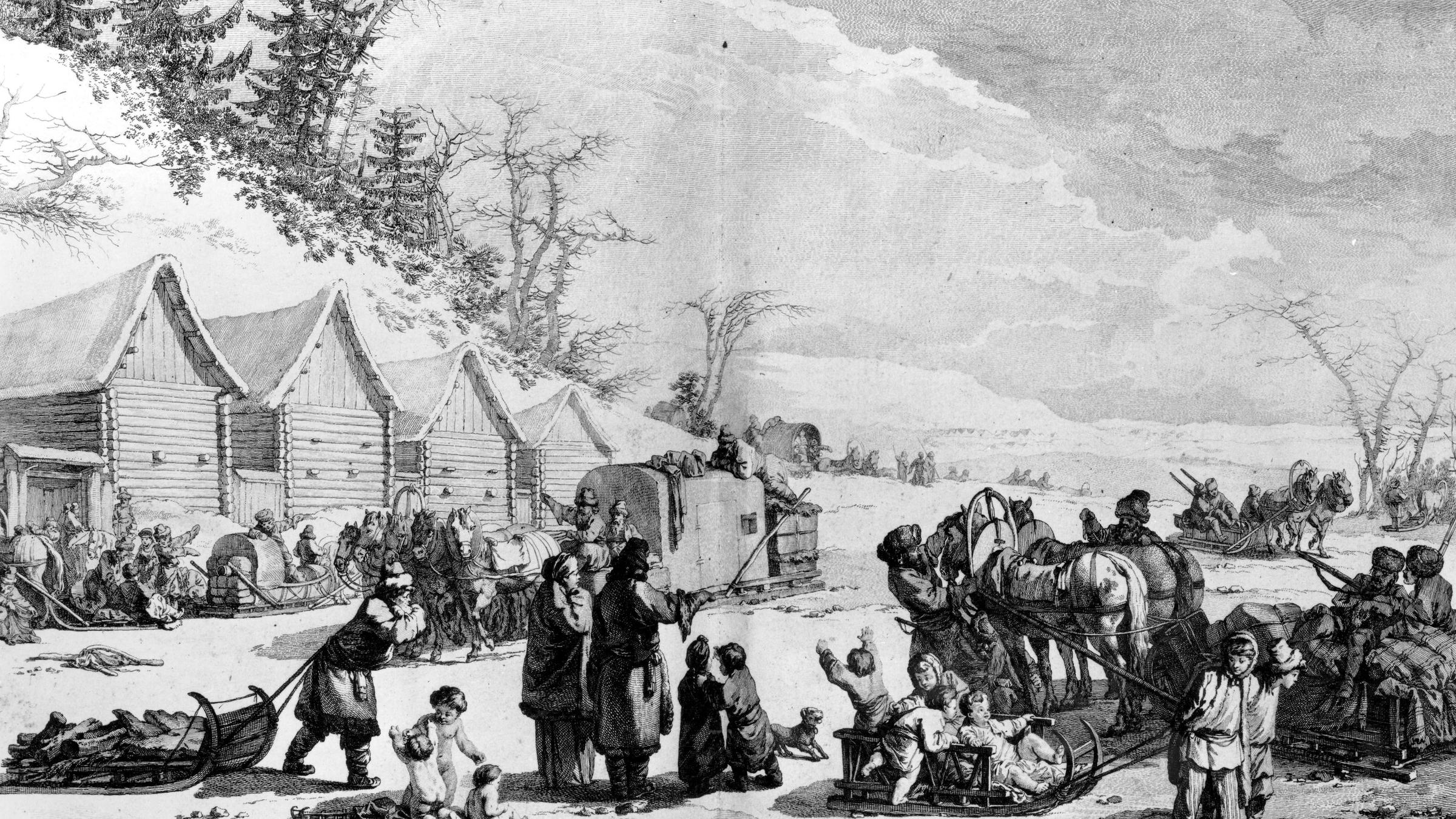 Humboldt auf Russland-Expedition