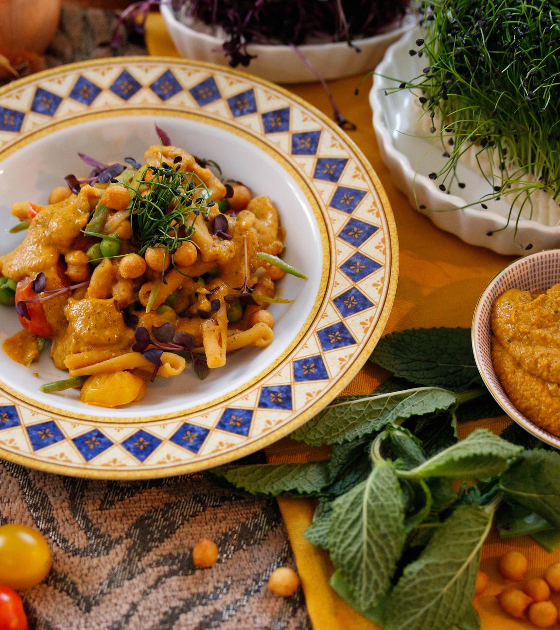 Hummus-Pasta