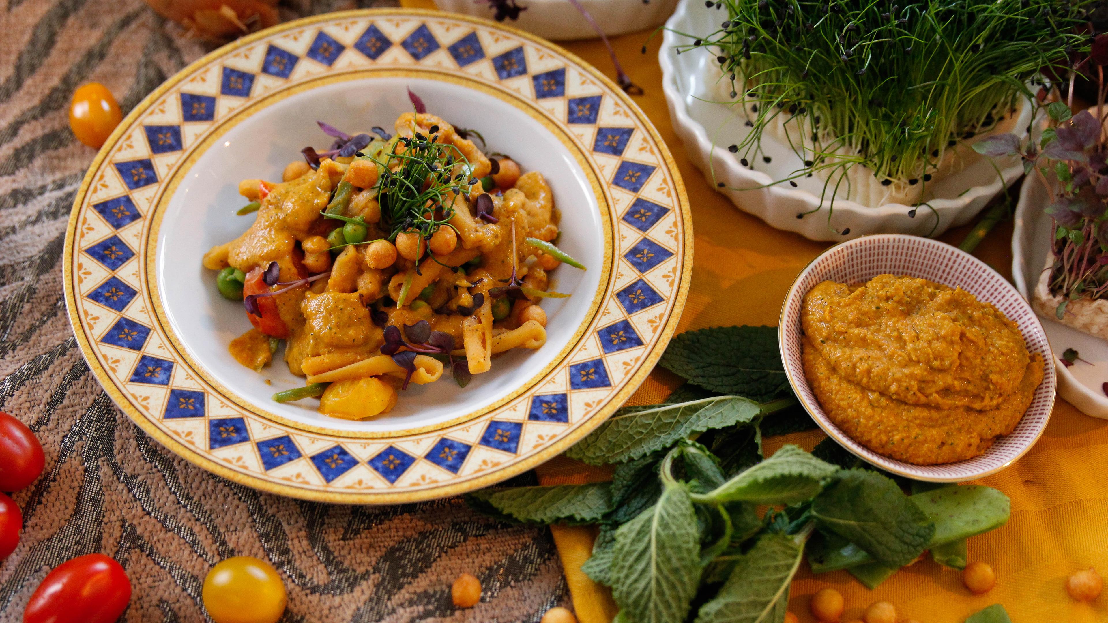 Hummus-Pasta