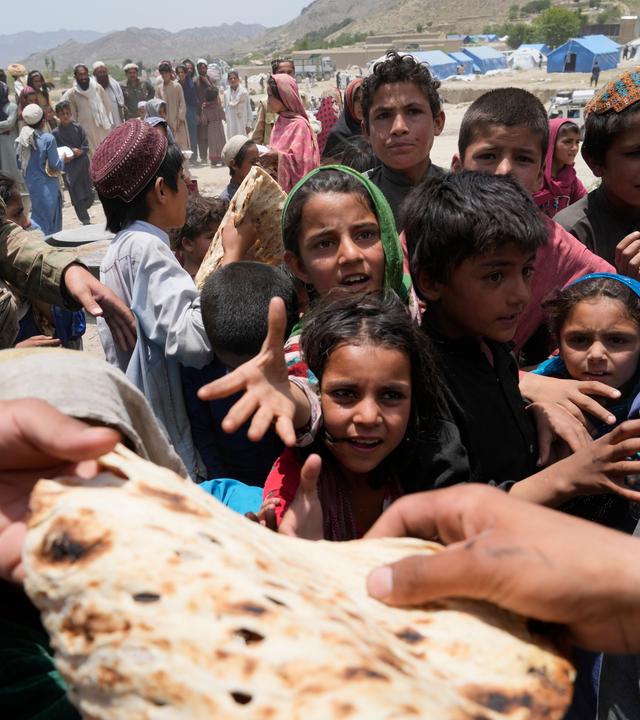 Millionen Menschen in Afghanistan sind von einer Hungerkrise betroffen.