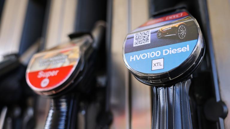 Tankstelle für HVO100 Diesel