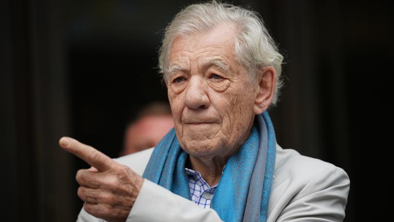 Schauspieler Sir Ian McKellen wird 85