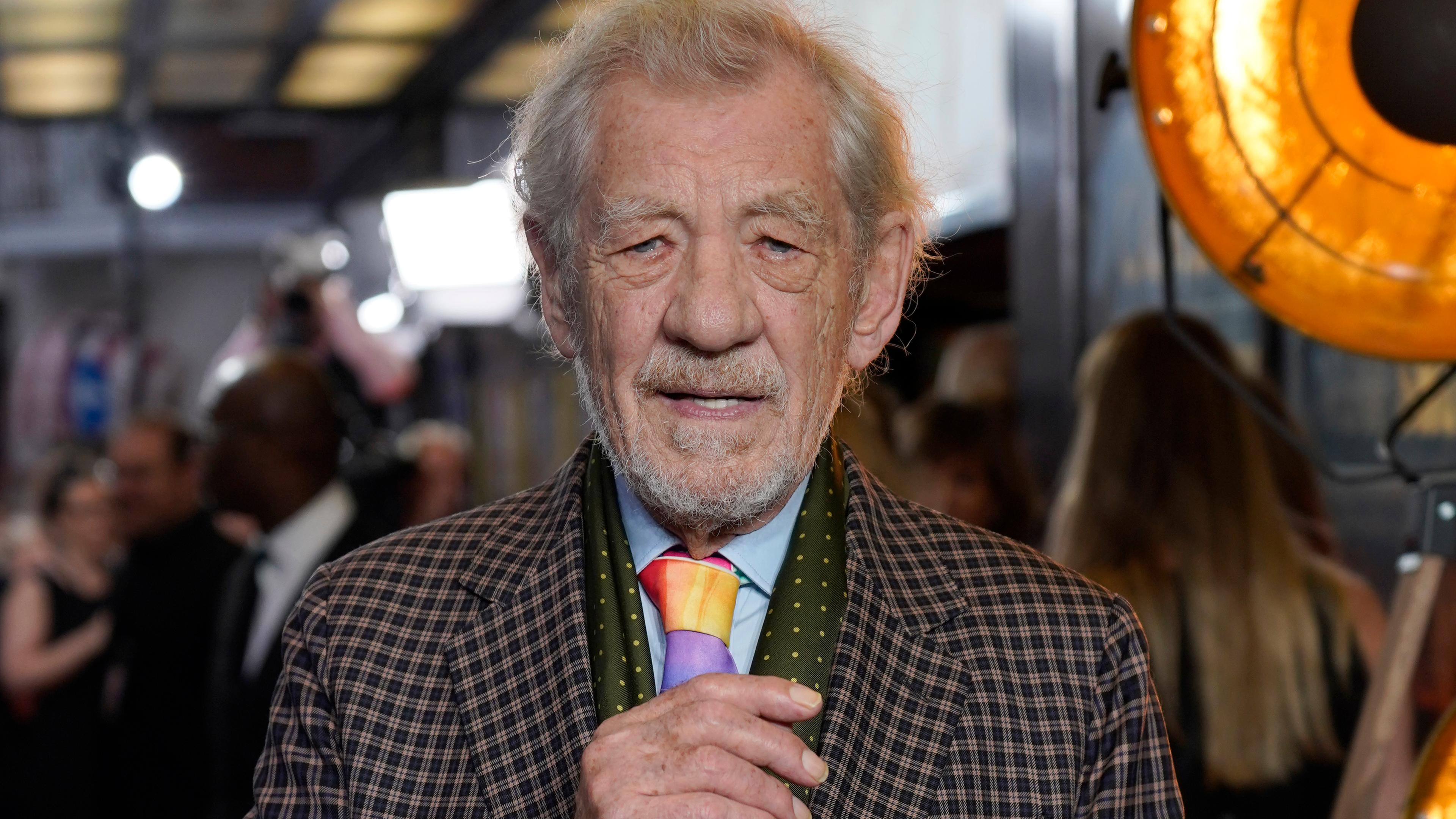 Gandalf - Darsteller Ian McKellen bei "The Critic" - Premiere in London