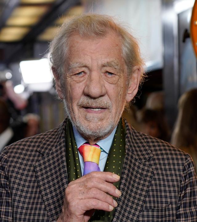 Gandalf - Darsteller Ian McKellen bei "The Critic" - Premiere in London