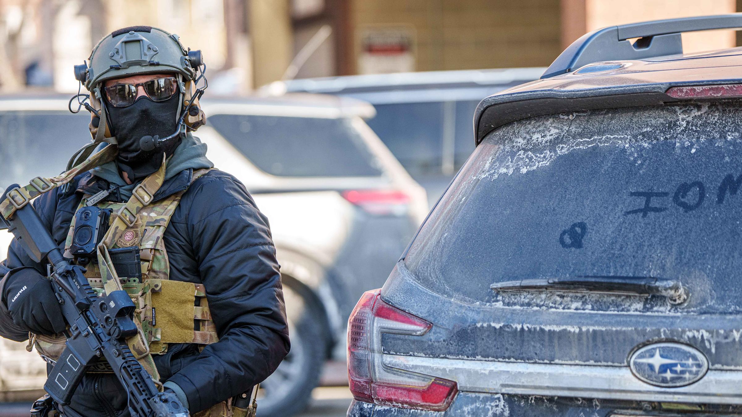 ICE-Agent in Minneapolis, Minnesota