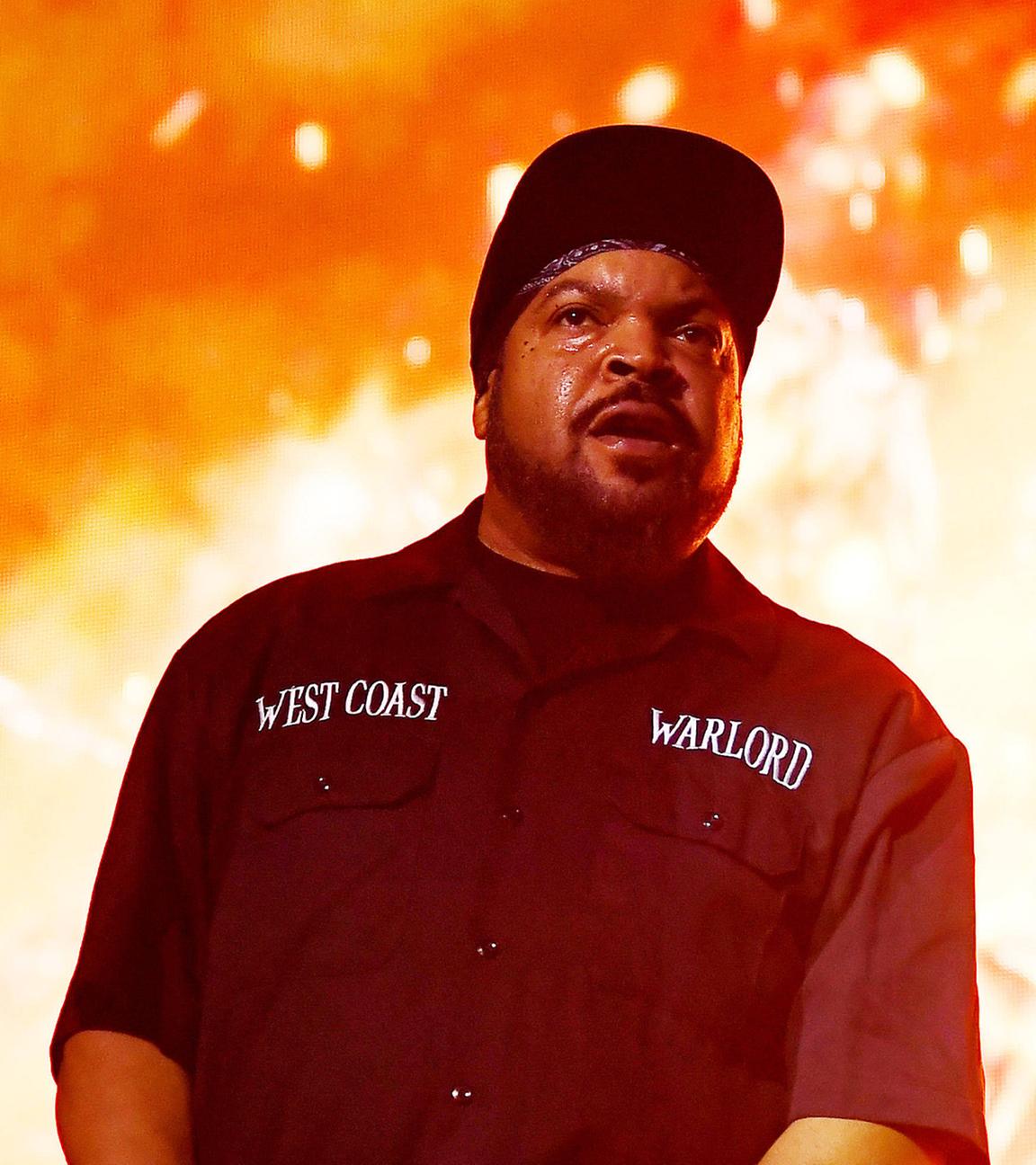 Ice Cube (O’Shea Jackson) während eines Auftritts am 11. Dezember 2023 in der O2 Arena in London.