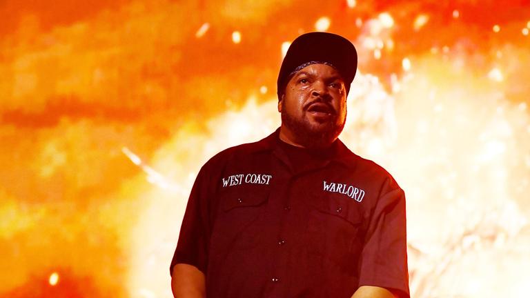 Ice Cube (O’Shea Jackson) während eines Auftritts am 11. Dezember 2023 in der O2 Arena in London.