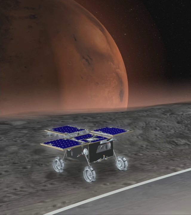 Welche Rolle spielt Rover Idefix bei der japanischen Marsmission? Erklärvideo